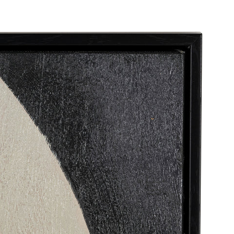 Wanddecoratie Splendor zwart
