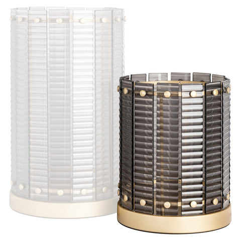 Windlicht Daylin rookglas klein