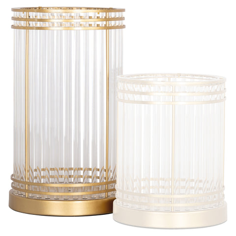 Windlicht Dyara goud groot